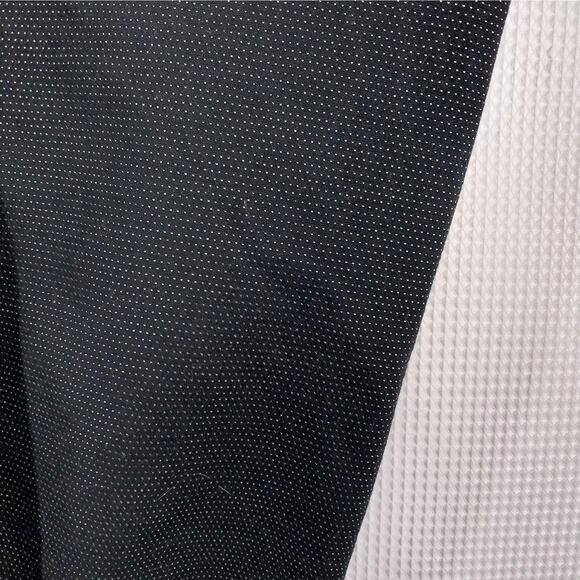 LOFT! BLACK W/GRAY MICRODOT PATTERN LUXURIOUS WINTER WEIGHT LEGGINGS! SZ M - Picture 8 of 11